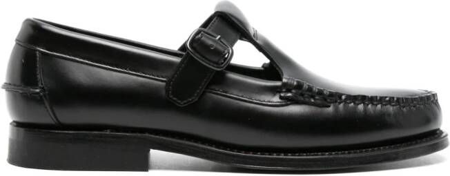 Hereu Alber leren loafers Zwart