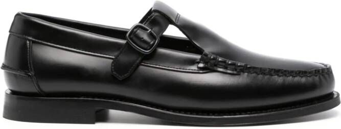 Hereu Alber leren loafers Zwart
