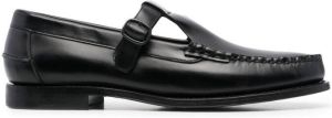 Hereu Alber leren loafers Zwart