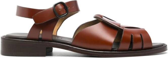 Hereu Ancora leren sandalen Bruin