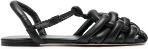 Hereu Cabersa leren sandalen Zwart