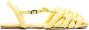Hereu Cabersa leren sandalen Geel