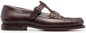Hereu Ferriol leren loafers Bruin