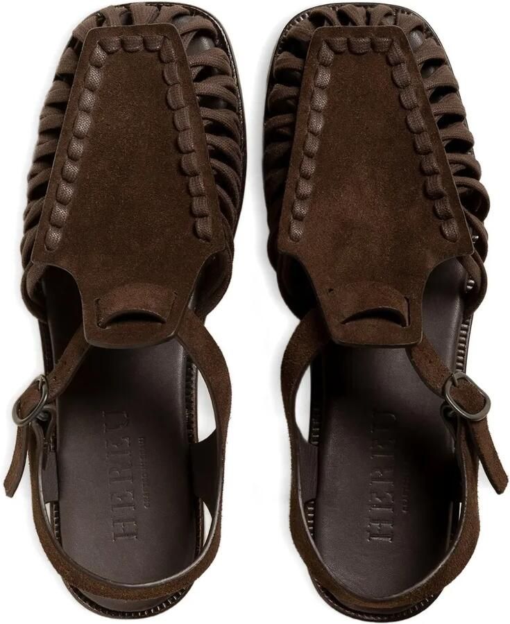 Hereu Alaro suède sandalen Bruin - Foto 2