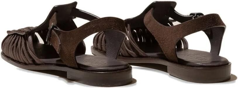 Hereu Alaro suède sandalen Bruin - Foto 5
