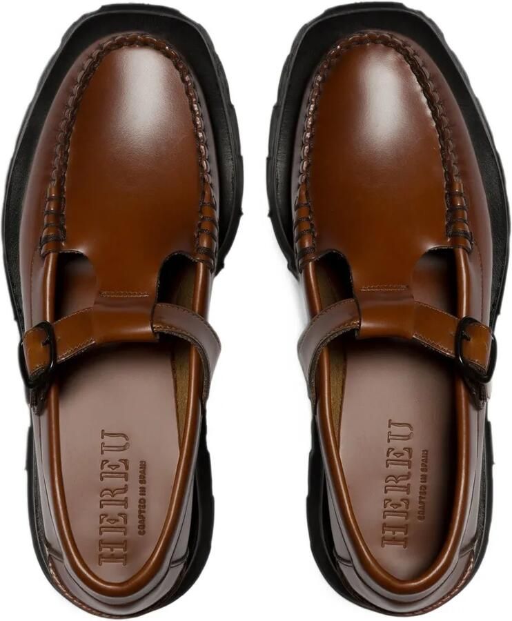 Hereu Alber Sport leather loafers Bruin - Foto 4