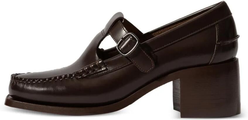 Hereu Alber T-bar loafers Bruin