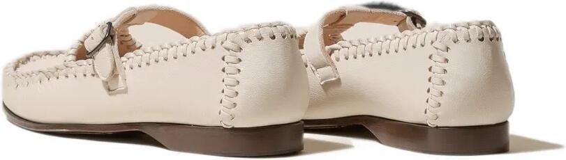 Hereu Alcover gevlochten schoenen met T-bandje Beige - Foto 5