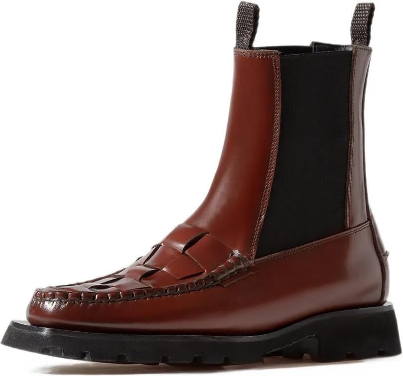 Hereu Alda Woven Sport Chelsea boots Bruin
