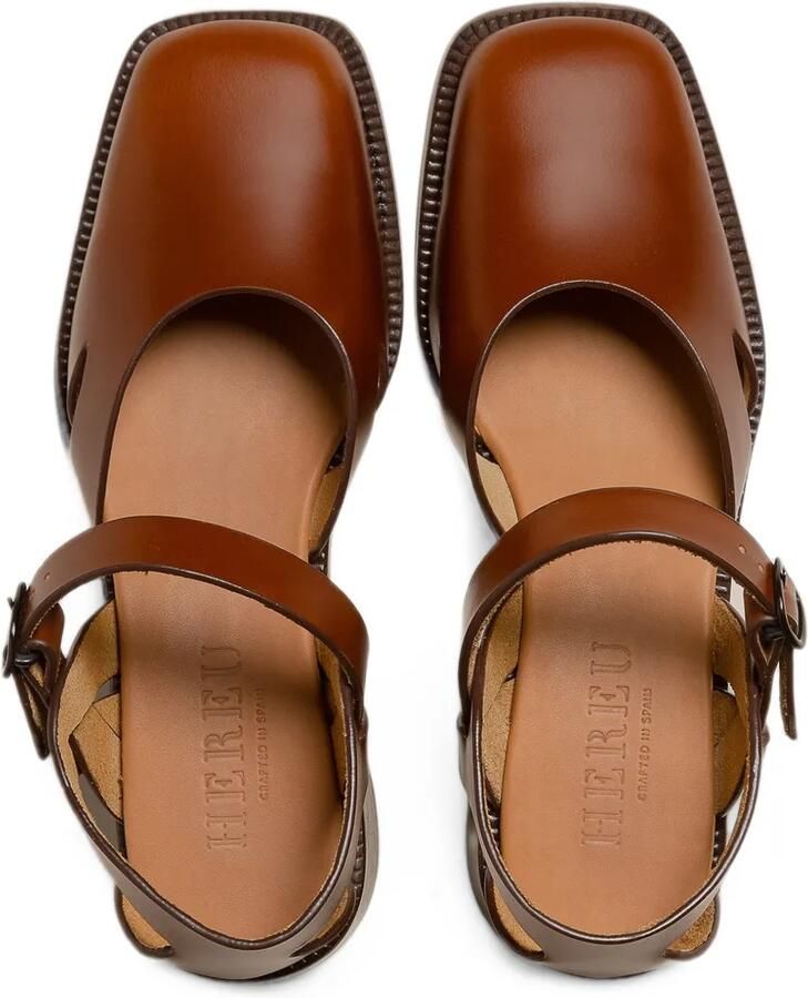 Hereu Alorda heeled pumps Bruin - Foto 3