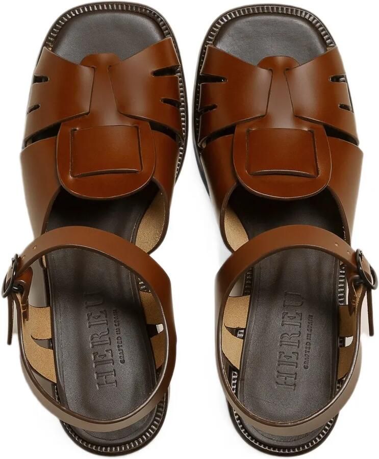 Hereu Ancora heeled sandals Bruin - Foto 3