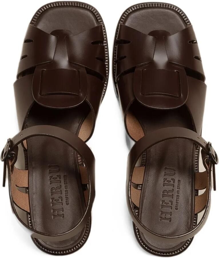 Hereu Ancora heeled sandals Bruin - Foto 3
