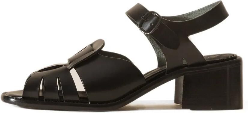 Hereu Ancora heeled sandals Zwart