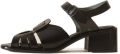 Hereu Ancora heeled sandals Zwart - Zwart
