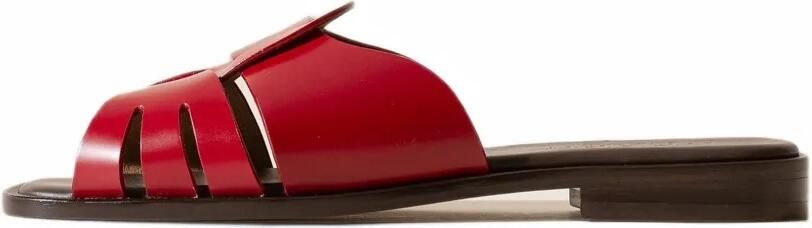 Hereu Ancora squared fisherman sandals Rood