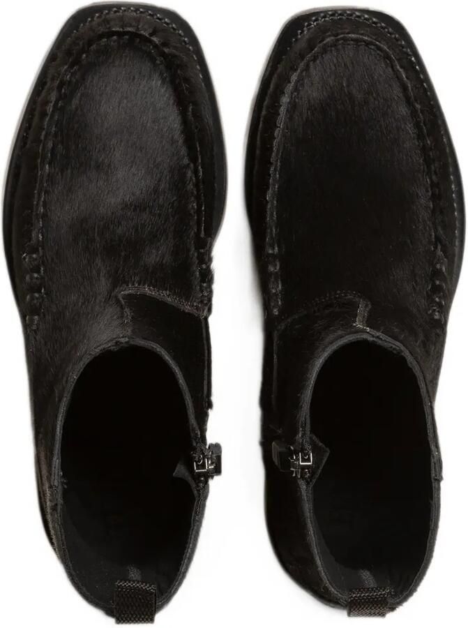 Hereu Andreu calf-hair ankle boots Zwart - Foto 4