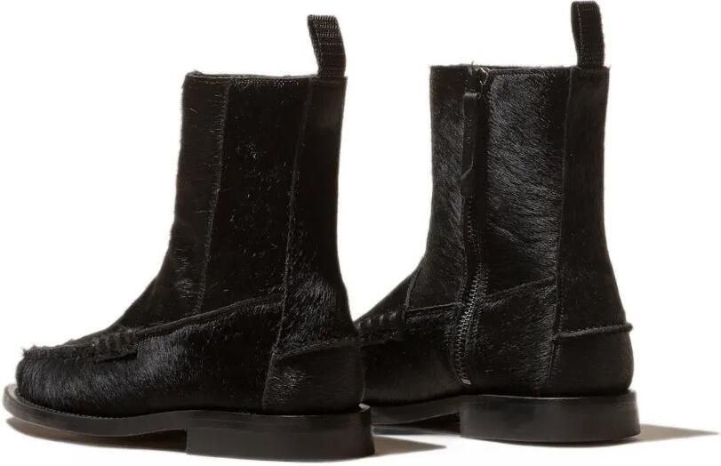 Hereu Andreu calf-hair ankle boots Zwart - Foto 5