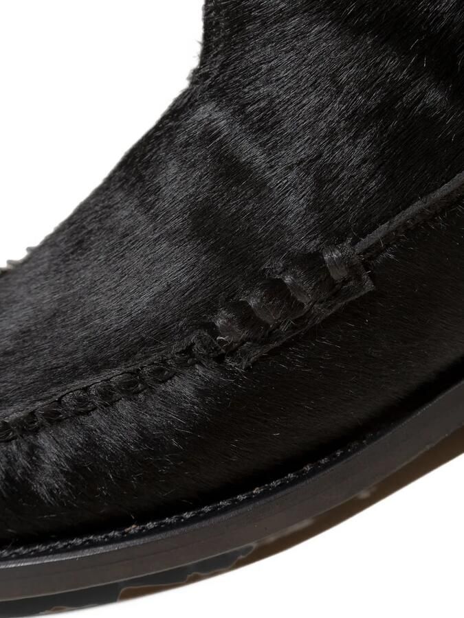 Hereu Andreu calf-hair ankle boots Zwart - Foto 3