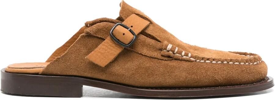 Hereu Barraca suède slippers Bruin