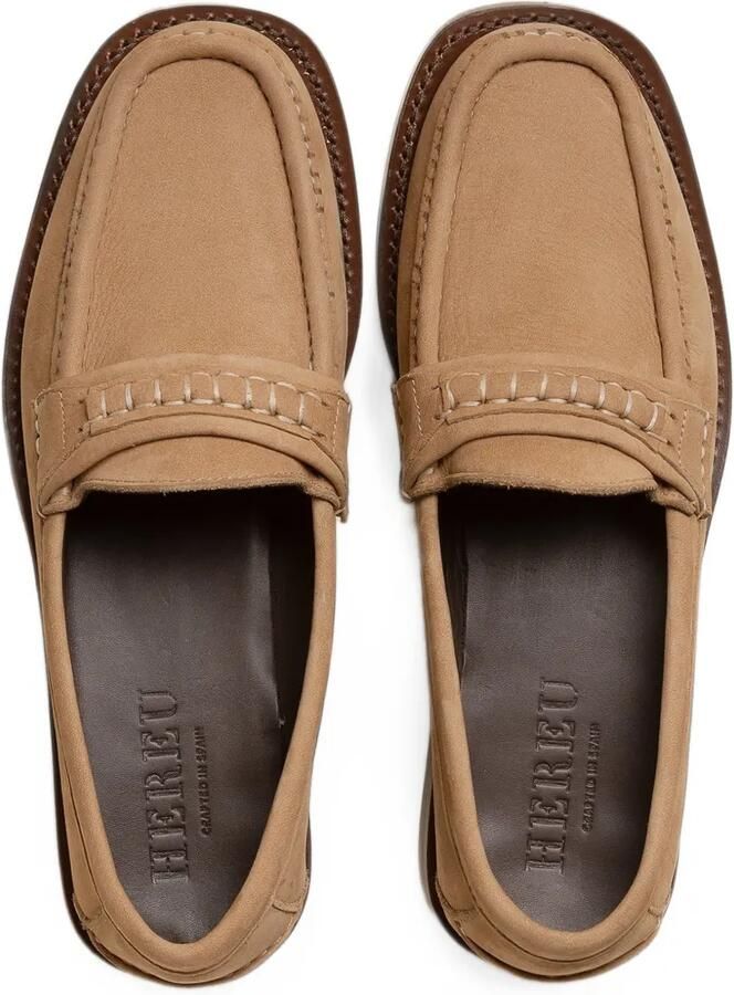 Hereu Borada Bordon loafers Beige - Foto 3