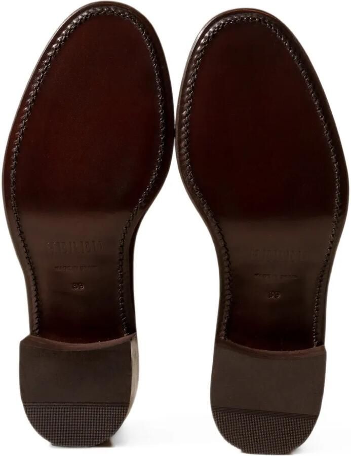 Hereu Floreta sandalen met uitgesneden details en T-bandje Rood - Foto 4
