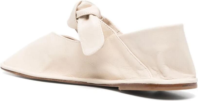 Hereu Geknoopte pumps Beige - Foto 3