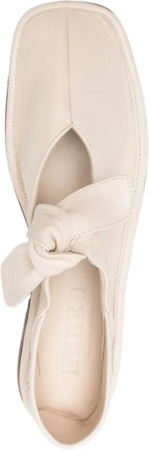 Hereu Geknoopte pumps Beige - Foto 4