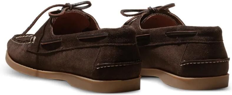 Hereu Gevlochten bootschoenen met veters Bruin - Foto 5
