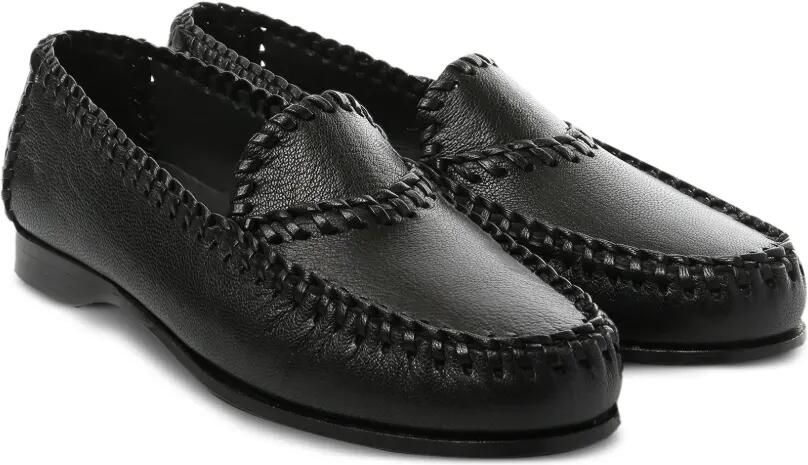 Hereu Gevlochten loafers Zwart - Foto 2