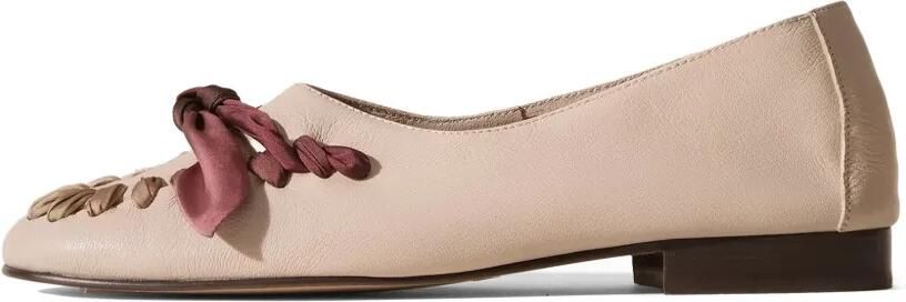 Hereu Juliol Foulard gedeconstrueerde loafers Beige