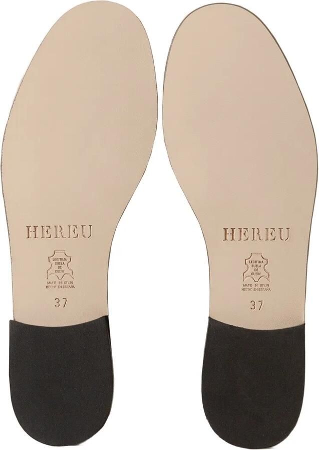 Hereu Juliol Foulard gedeconstrueerde loafers Beige - Foto 4