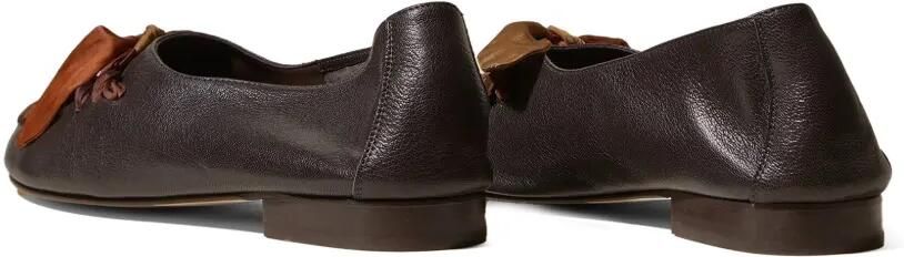 Hereu Juliol Foulard gedeconstrueerde loafers Bruin - Foto 5