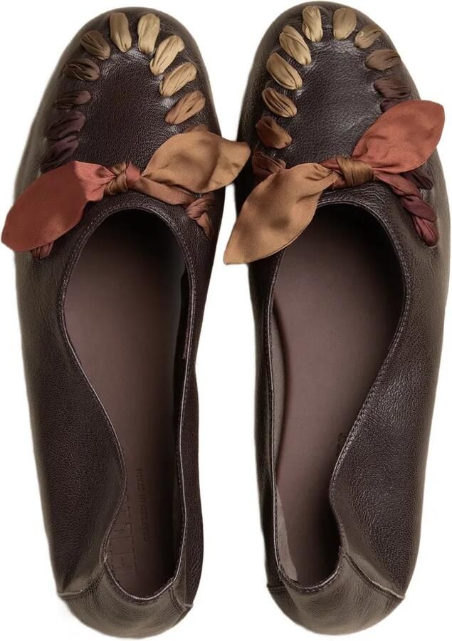 Hereu Juliol Foulard gedeconstrueerde loafers Bruin - Foto 4