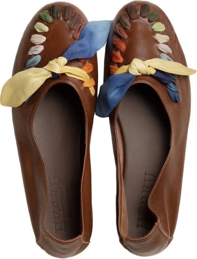 Hereu Juliol Foulard loafers Bruin - Foto 3