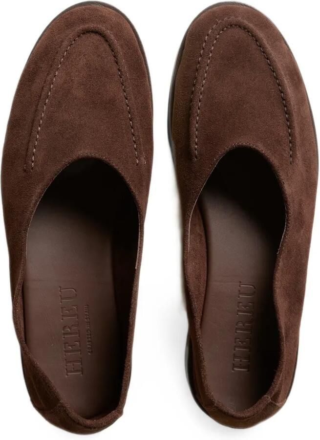 Hereu Juliol suede loafers Bruin - Foto 4