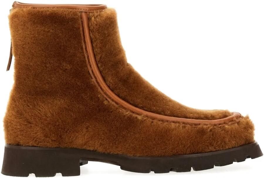 Hereu Laarzen met ritsdetail Bruin