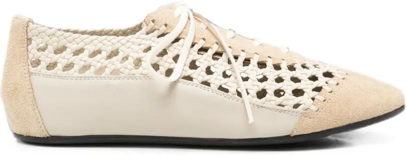 Hereu Leren sneakers Beige