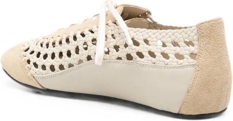 Hereu Leren sneakers Beige - Foto 2