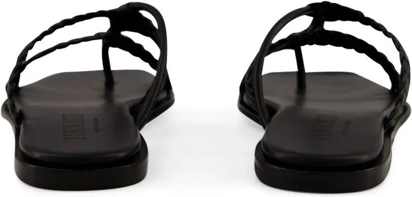 Hereu Lina geweven sandalen Zwart - Foto 3