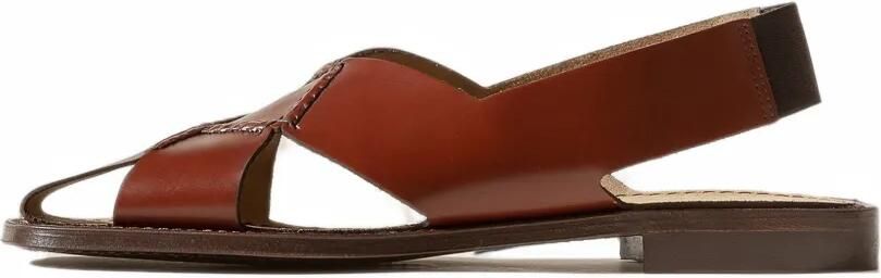 Hereu Llano flat sandals Bruin