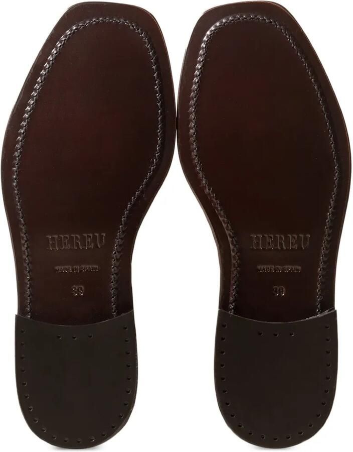 Hereu Marti loafers met franje Bruin - Foto 2