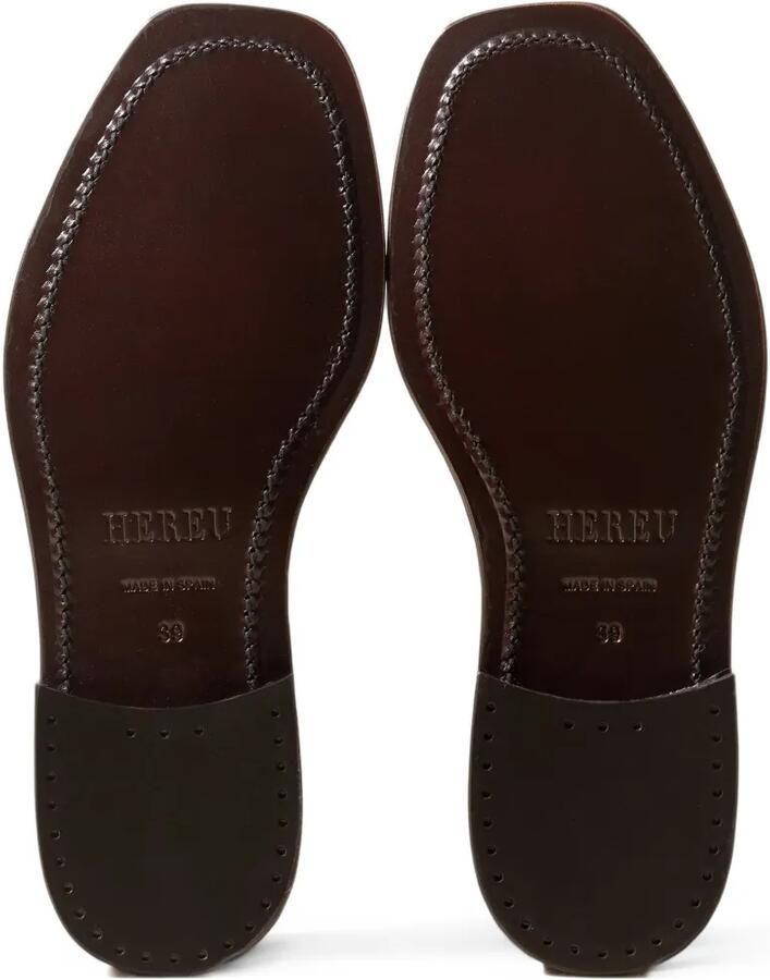 Hereu Marti loafers met geweven franje Beige - Foto 2