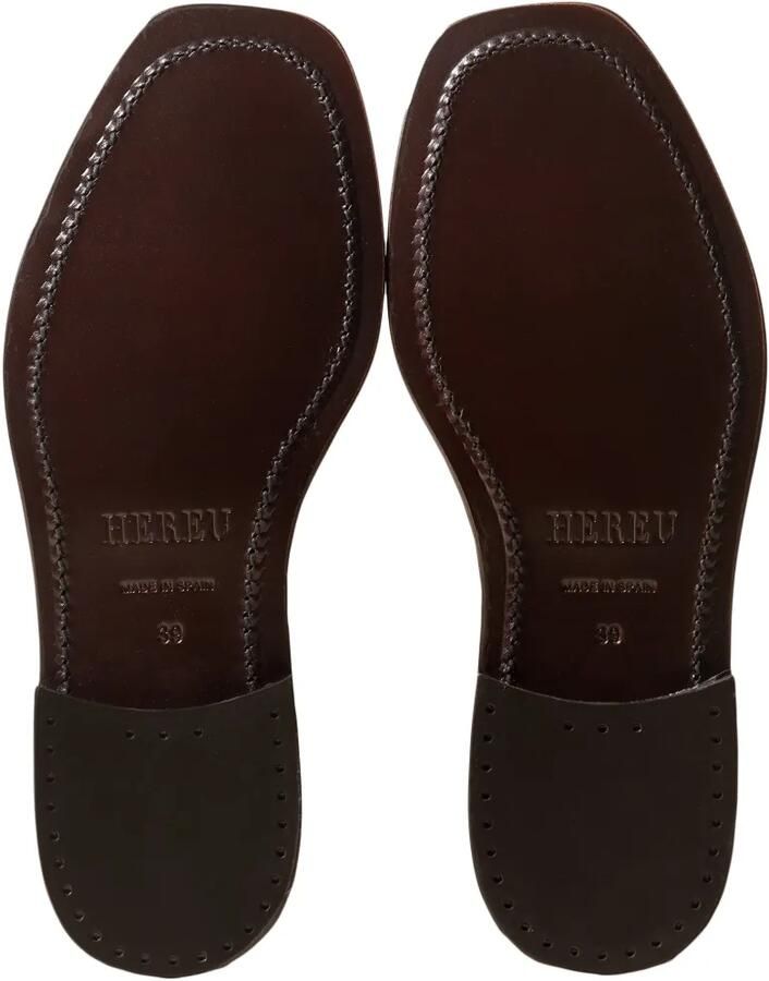 Hereu Marti loafers met verweven franje Bruin - Foto 2