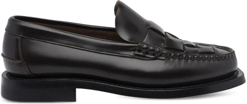 Hereu Nombela geweven loafers Bruin