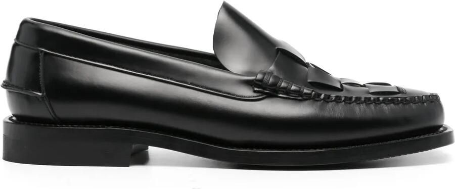 Hereu Nombela geweven loafers Zwart
