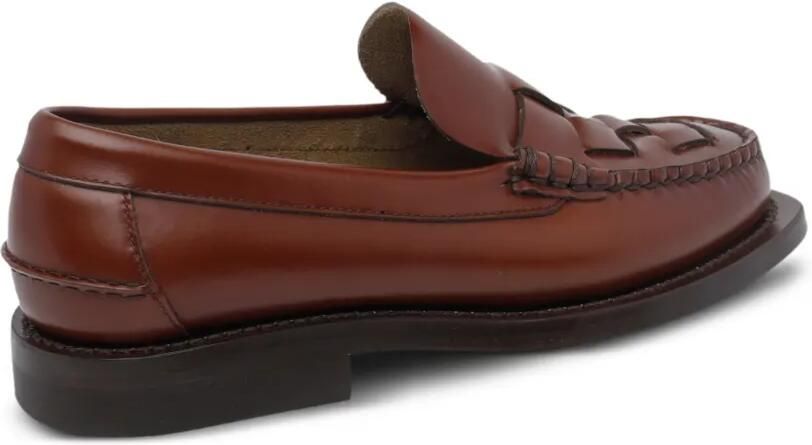 Hereu Nomblea geweven loafers Bruin - Foto 4