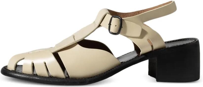 Hereu PESCA sandalen met hak Beige