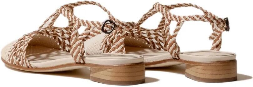 Hereu Plora braided flat pumps Beige - Foto 2