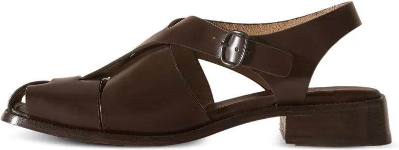 Hereu Raima leren sandalen Bruin