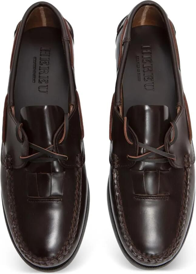 Hereu Saler Nautic loafers met veters Bruin - Foto 3